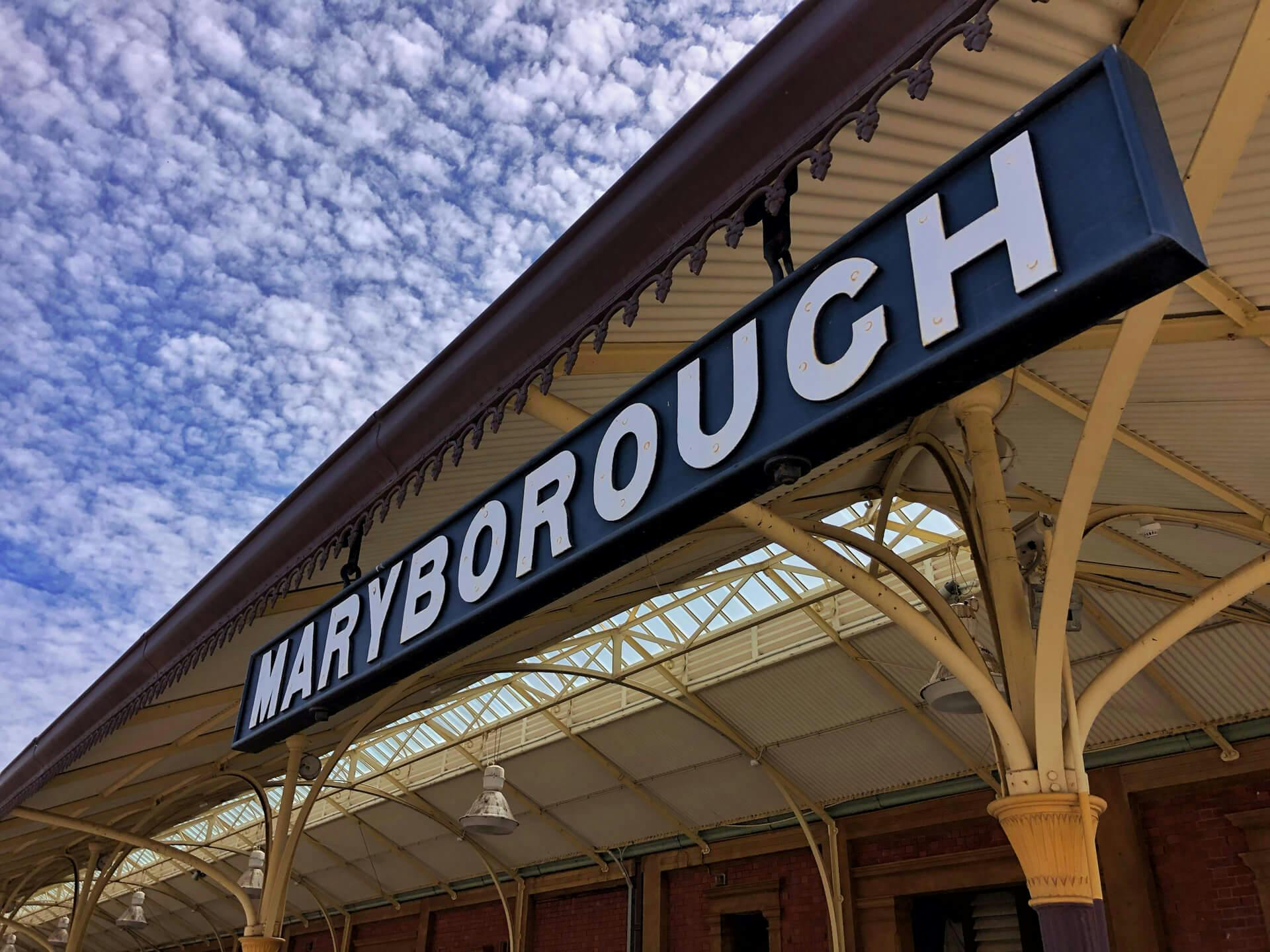 Exterior of Maryborough Railway Station